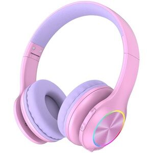 Pink/Purple Like New Headphones (Bluetooth)